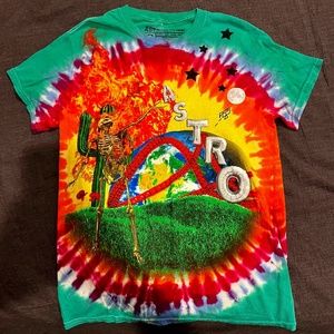 Travis Scott Highest In The Room Tee Tie Dye Men's